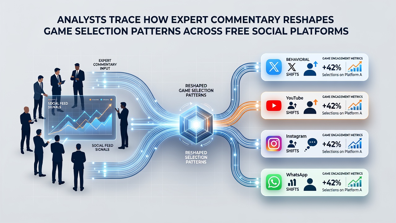 Analysts reviewing data on game selection patterns across free social platforms in 2026