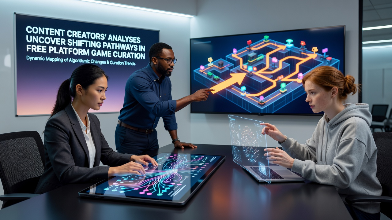 Detailed charts showing shifts in free platform game recommendations