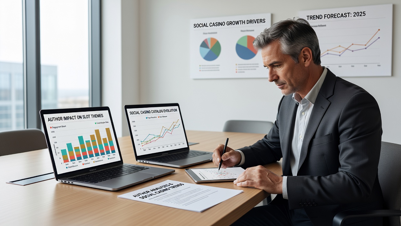 Author analyses influencing social casino catalog selections and slot integrations across platforms