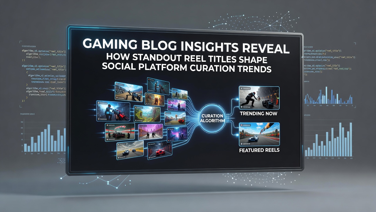 Overview of gaming blog data on reel title effects for social curation