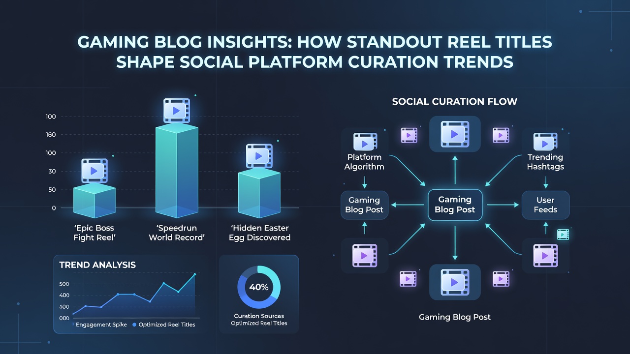 Detailed charts from gaming blog studies on title-driven curation trends