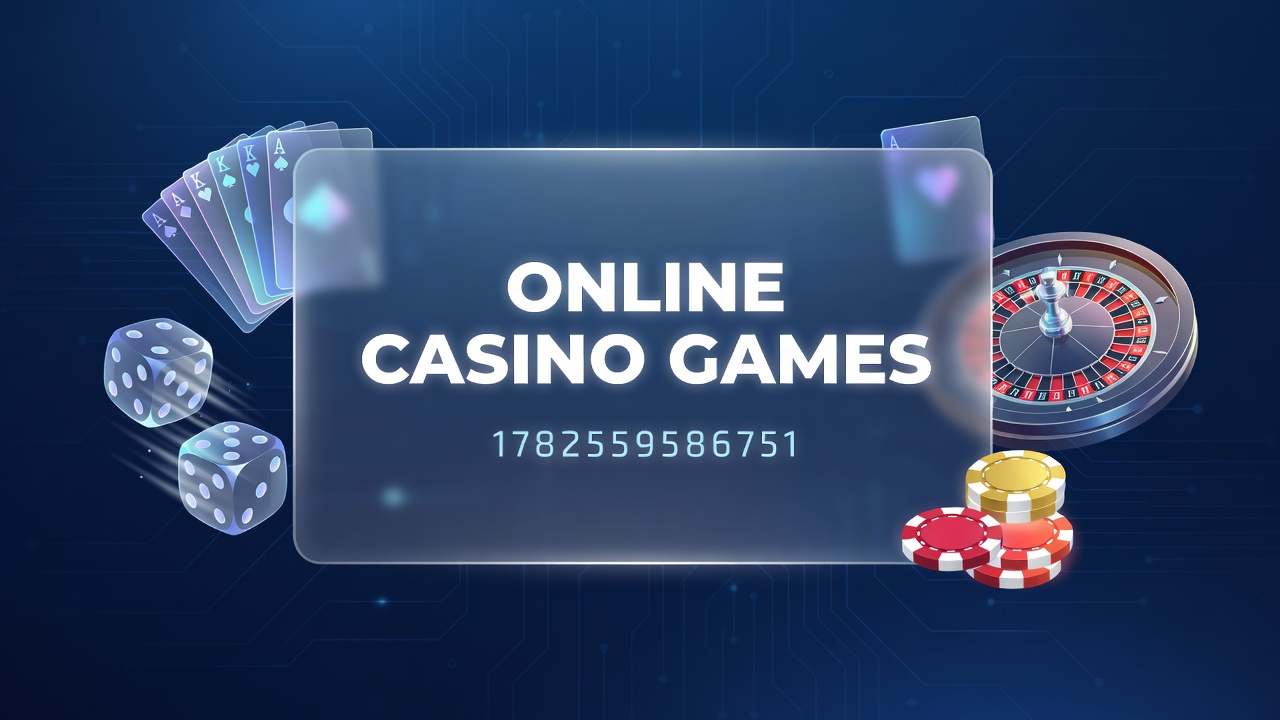 Overview of online casino game interfaces showing various slot and table options on digital platforms