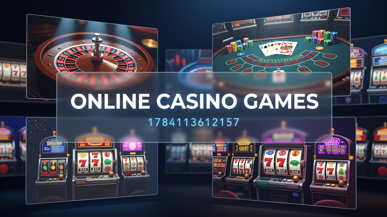 Overview of digital casino interfaces showing various game categories on multiple devices